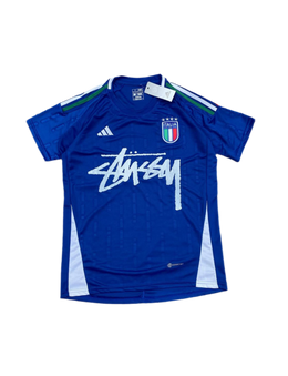 Italië x Stüssy — Shirt Blauw
